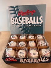 NEW Rawlings R100-MSBL Baseballs 1 Dozen 12  Sealed Men’s Senior Baseball League picture