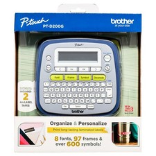 Brother P-Touch PT-D200G Label Maker with Tape Easy-to-Use Home Office Labeling picture