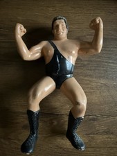 WWF Wrestling LJN Figure Series 6 Black Card Andre the Giant Black Strap 1989 picture