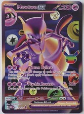 Pokémon TCG- Mewtwo ex 157/128 Futuristic Rare- 30th Celebration  picture
