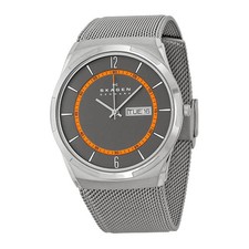 Skagen Melbye Grey Dial Grey Mesh Men's Watch SKW6007 picture