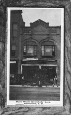 Watertown South Dakota DOWNTOWN STORES Founded in 1879, on the Big Sioux River picture