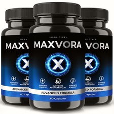 Maxvora Capsules - Male Vitality, Performance & Stamina Support for Men (3 Pack) picture