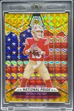 Brock Purdy MOSAIC EXPLOSION REFRACTOR  CARD PANINI 49ERS MINT picture