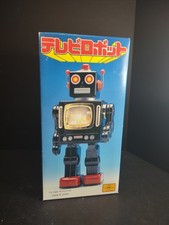 Horikawa Toys Retro Robot Black TV Robot Vintage Used from Japan Boxed picture
