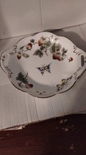 Vintage Coalport Strawberry Bon Bon Dish picture