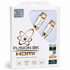 Fusion8K White HDMI 2.1 Cable 3ft - Certified 48Gbps 8K@60Hz 4K@120Hz 10K | HDR picture