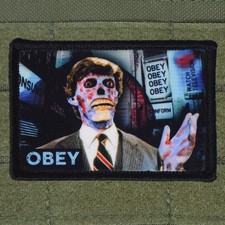They Live Obey Consume Patch Moral Tactical Hook & Loop 3x2 picture