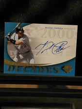 2005 Upper Deck Miguel Cabrera On Card Auto picture