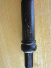 Vintage P. S. OLT PEKIN ILL REG TRADEMARK NO 346205 KEYHOLE duck call EUC picture