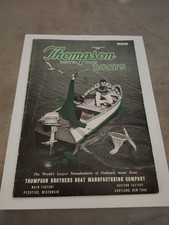 THOMPSON BROTHERS BOAT MANUFACTURING COMPANY SALES CATALOG NO.50 VINTAGE 1940s picture