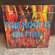 West Bam The Roof Is On Fire And Party 1991 Vinyl LP Album With Shrink picture