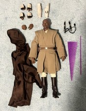 Hot Toys MMS681 Mace Windu Star Wars Attack Of The Clones used  picture
