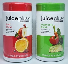 Juice Plus Vegetable & Fruit Blends 240 Capsules 2 Mo Supply 01/2027 New Sealed picture
