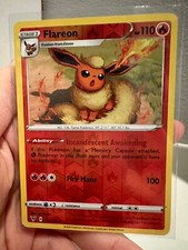 1x Pokémon Flareon Reverse Holo 26/185 VIV Vivid Voltage NM 0601#293-295 picture