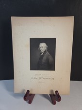 Antique John Heaviside Surgeon to King George III Steel Engraved Portrait Print picture