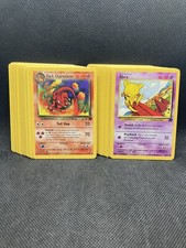 Complete Pokémon Team Rocket Set Com/UC 48 cards NM-PL WOTC Vintage Original picture