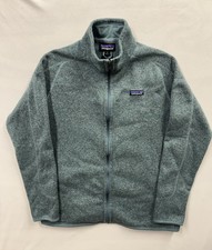Patagonia Better Sweater Blue Teal Full Zip Fleece Women's XL STY25542 Hiking picture