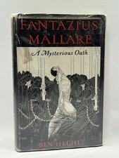 FANTAZIUS MALLARE BEN HECHT 1922 HARD COVER 1ST EDITION BOOK LIMITED TO /2025 picture