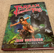 Tarzan And The Cannibal King #101/300 DLX Signed Limited Ed Brand New Alex Nino picture