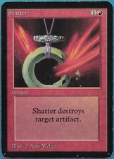 Shatter Alpha PLD Red Common MAGIC THE GATHERING MTG CARD (ID# 527226) ABUGames picture