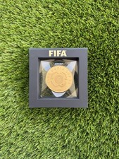 FIFA Club World Cup 2025 Final Draw - Gold Medal in Black Display Box RARE picture