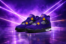 Jordan 4 “Imperial Purple” Men's Size US 7-12 picture
