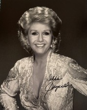 Debbie Reynolds Hand Signed Autographed 8X10 BW Publicity Photo picture