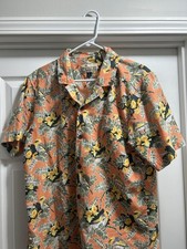 Pataloha Patagonia Men's Short Sleeve Hawaiian Shirt Medium picture