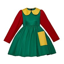 MelangCos La Chilindrina Costume Women's Chilindrina Dress for Halloween Chri... picture