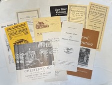Vintage Historic Preservation Trust Ephemera picture