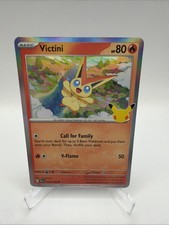 🔥Victini 013/128 30th Celebrations Holo Rare - Pokemon TCG🔥 picture