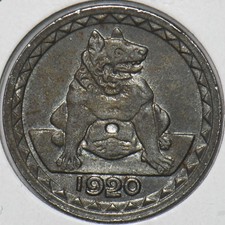Germany 1920 25 Pfennig City of Aachen 296450 combine shipping picture