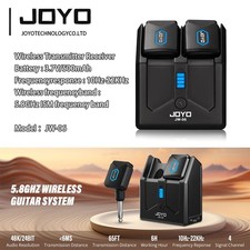 JOYO JW-06 Wireless Guitar System 5.8GHz 24Bit 4 Channel for Guitar Bass picture