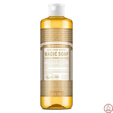 Dr. Bronner's Magic Pure Castile Liquid Body Wash - Sandalwood Jasmine --2pack picture