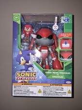 Sonic The Hedgehog 35th Anniversary Giant Metal Knuckles VS Knuckles New picture