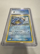 CGC 5 Blastoise 1/17 Cosmos Holo Pop Series 3 Pokemon Card picture