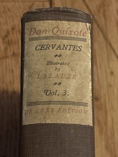 Antique Don Quixote Vol 3 1890 Bigelow Smith Lalauze Illustrated picture