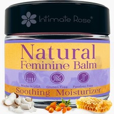 Enchanted Rose Vaginal Balm by Intimate Rose. Organic Feminine Balm. Made in USA picture