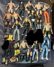 Jazwares AEW Action Figure Fodder Parts Huge  Lot Unrivaled And Unmatched  picture
