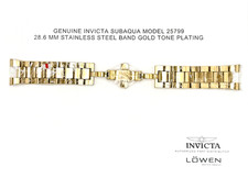New Invicta Subaqua 25799 Gold Stainless Steel 24mm Watch Band picture