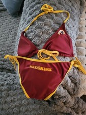 NFL Women WASHINGTON REDSKINS 2 PIECE BIKINI SET Size SMALL NEW NWT picture