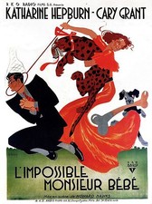 BRINGING UP BABY Movie Poster 1938 picture