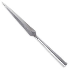 Functional Medieval 1095 High Carbon Steel Predrilled Viking Hewing Spearhead picture