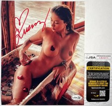 UFC Arianny Celeste Signed Sexy Bath Pose 8x10 Photo Autograph Ring Girl JSA COA picture