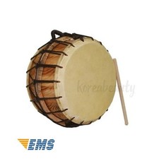 Korean Traditional Samulnori Samulbuk Barrel Drum Percussion Instrument 30x30x25 picture