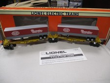 Lionel  6-16904 New York Central Articulated Three Truck T.T.U.X. Flatcar picture