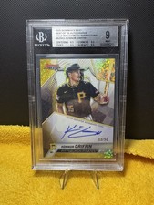 BGS 9 2025 Bowman's Best Gold Mini Diamond Refractor Konnor Griffin B25-KG /50 picture