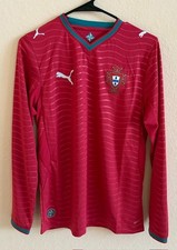Portugal Home Crew Neck Long Sleeve Jersey - MENS XL - PUMA - NWT picture