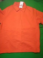 Nike 24.7 ImpossiblySoft Dri Fit Polo Shirt Orange Mens Sz L IF2908-633 New picture